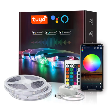 Cinta Led Rgb Control x Voz App Tuya