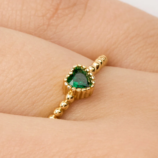 Anillo corazón